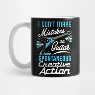 Vintage Rock-n-Roll Guitar - Spontaneous Action Mug